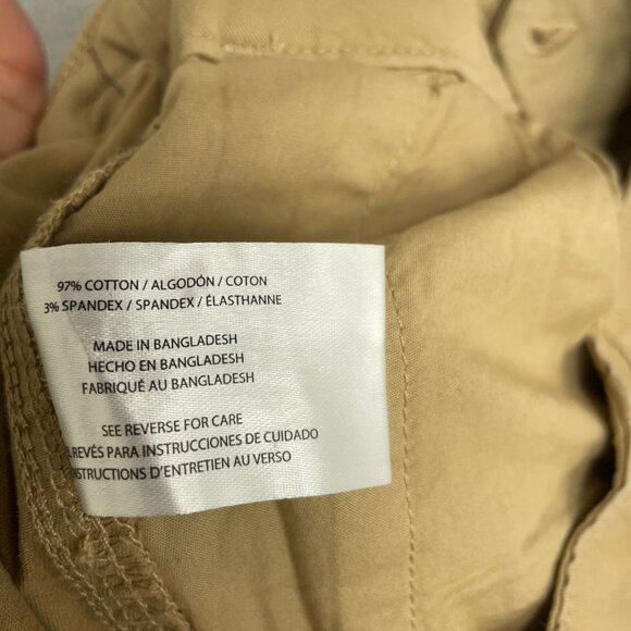 NWOT Gap Women's Size 6 Khaki Chino Pants Cotton Blend - Picture 7 of 9